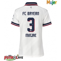 Camiseta Bayern Munich Kim Min-jae #3 Visitante Equipación para mujer 2026-27 manga corta